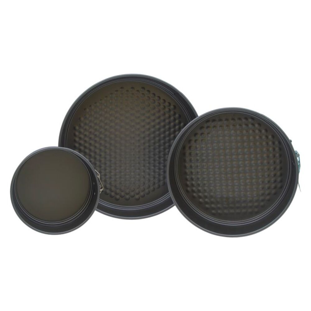 Smart Home 3pc Non Stick Spring Form Cake Pan Set - Picture 4 of 7